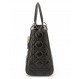 DIOR Lady Dior Bag medium Leder schwarz. Sehr guter Zustand. 