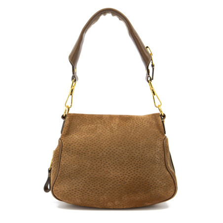 TOM FORD Jennifer Bag medium Wildleder braun & DB. Sehr guter Zustand
