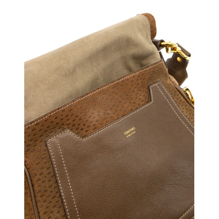 TOM FORD Jennifer Bag medium Wildleder braun & DB. Sehr guter Zustand