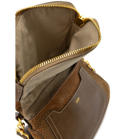 TOM FORD Jennifer Bag medium Wildleder braun & DB. Sehr guter Zustand