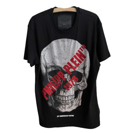 PHILIPP PLEIN T-shirt Round Neck SS Skull - Pre-loved Designer Second Hand | LUXURYLOVE