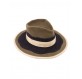 NICK FOUQUET Fedora Hut mit Streichholz Wolle olivgrün Gr. 56. Sehr guter Zustand 
