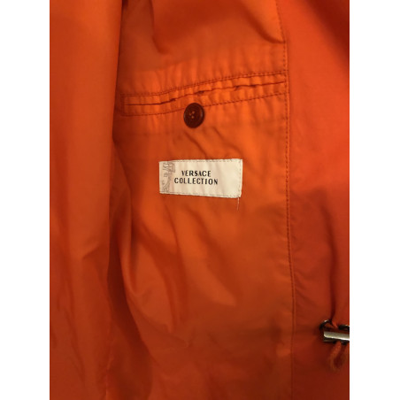 VERSACE COLLECTION Jacke. Orange. Gr. 50. Sehr guter Zustand. 
