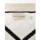 ZIMMERMANN Cashmere-Wolle Strick Pullover gestreift creme schwarz Gr. L. Sehr Guter Zustand.