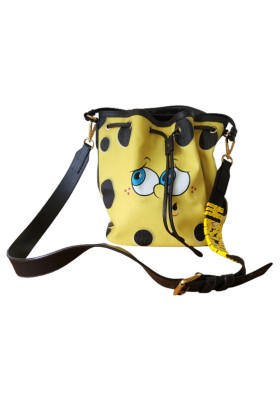 MOSCHINO Spongebob Bucket Bag Tasche gelb. Sehr guter Zustand 