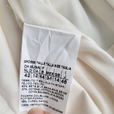MAX MARA Hochzeitskleid Gr. 42. Weiss. Sehr guter Zustand. 
