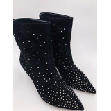 Rockstud ankle boots