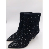 Rockstud ankle boots