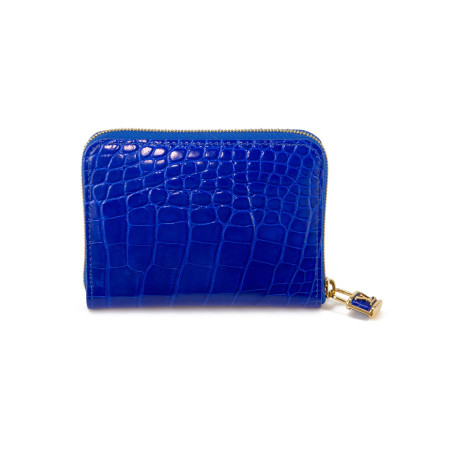 LOUIS VUITTON Zippy Coin alligator wallet with padlock - Pre-loved Designer Second Hand | LUXURYLOVE