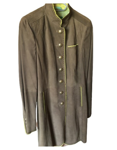 SCHNEIDERS Suede coat - NEW - Pre-loved Designer Second Hand | LUXURYLOVE