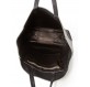 CÉLINE Cabas Shopper Tasche Leder & Filz schwarz grau. Pre-owned Secondhand Luxurylove