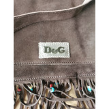SHOULDER BAG WITH FRINGES SUEDE