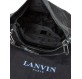 LANVIN Schultertasche Lackleder schwarz gross. Pre-owned Secondhand Luxurylove