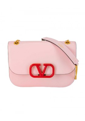 VALENTINO VSling Crossbody Bag rosa. Pre-owned Secondhand Luxurylove