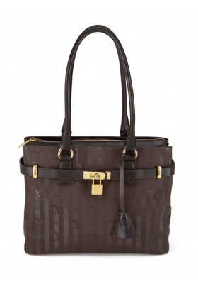 MOLLERUS Vinerus Tote Bag braun. Pre-owned Secondhand Luxurylove