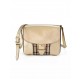 BURBERRY Crossbody Tasche Check gold. Pre-owned Secondhand Luxurylove.