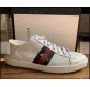 GUCCI Sneaker weiss Gr. 39.5. Pre-owned Secondhand Luxurylove