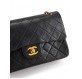 CHANEL Timeless Double Flap Bag small schwarz. Pre-owned Secondhand