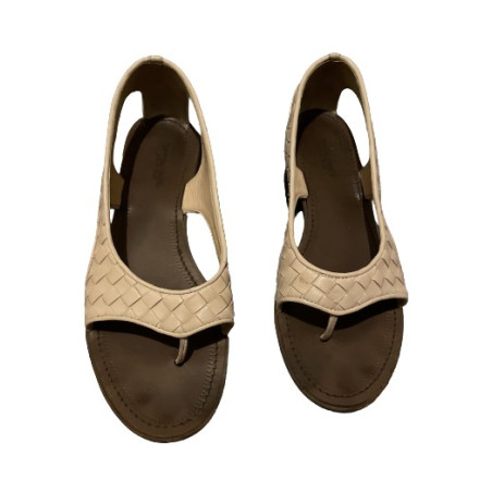BOTTEGA VENETA Leather sandals - Pre-loved Designer Second Hand | LUXURYLOVE
