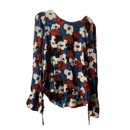 ESSENTIEL ANTWERP Bluse Flower Print - NEU - Pre-loved Designer Second Hand | LUXURYLOVE