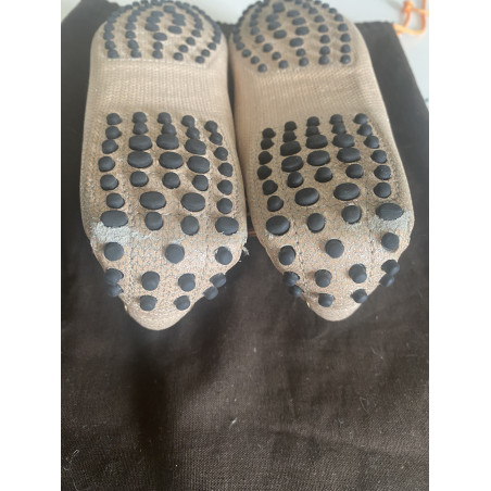 TOD`S Gommino chipboard- sparkle pink - Pre-loved Designer Second Hand | LUXURYLOVE