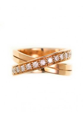 CARTIER Etincelle de CARTIER Ring. 750 Rosegold mit Diamanten Pre-owned Designer Secondhand Luxurylove