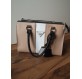 GUESS Handtasche beige weiss. Pre-owned Designer Secondhand Luxurylove.