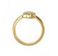 CHOPARD Happy Diamonds Herz Ring 18 Karat Gelbgold Pre-owned Designer Secondhand Luxurylove