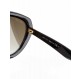 JIMMY CHOO Mace/S Sonnenbrille schwarz gold Pre-owned Designer Secondhand Luxurylove