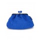 WEEKEND MAX MARA Livia Pouch Crossbody Raffia Bag blau Pre-owned Designer Secondhand Luxurylove