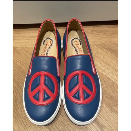 Charlotte Olympia Sneaker Gr. 39. Pre-owned Designer Secondhand Luxurylove. 