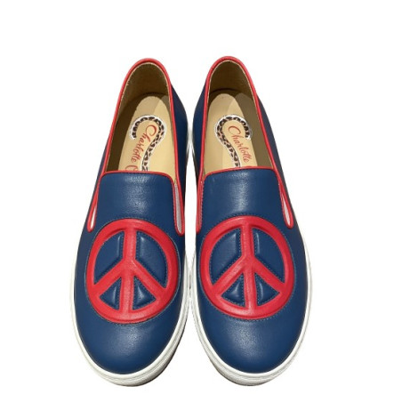 Charlotte Olympia Sneaker Gr. 39. Pre-owned Designer Secondhand Luxurylove. 