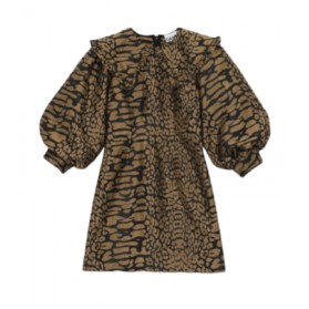 Leopard Jaquard Kleid NEU