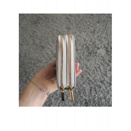 TORY BURCH Clutch beige. Pre-owned Designer Secondhand Luxurylove.