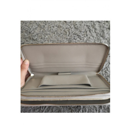 TORY BURCH Clutch beige. Pre-owned Designer Secondhand Luxurylove.