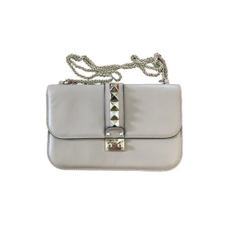 VALENTINO GARAVANI Glam Lock Rockstud crossbody bag - Pre-loved Designer Second Hand | LUXURYLOVE