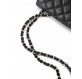 CHANEL Classic Timeless Single Jumbo Flap Bag Caviar schwarz silber Pre-owned Designer Secondhand Luxurylove