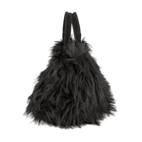 PRADA Faux fur & suede bag - Pre-loved Designer Second Hand | LUXURYLOVE