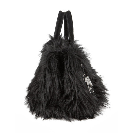 PRADA Faux fur & suede bag - Pre-loved Designer Second Hand | LUXURYLOVE