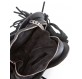 SAINT LAURENT Heart Fringe Bag schwarz Pre-owned Designer Secondhand Luxurylove