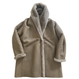 Shearling coat