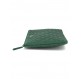 CHANEL Klassische Pochette Lammleder grün Pre-owned Designer Secondhand Luxurylove