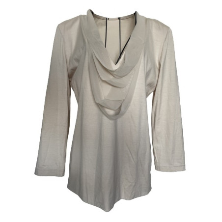AKRIS Short Oberteil beige 38 Pre-owned Designer Secondhand Luxurylove
