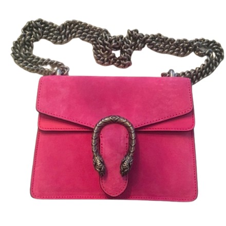 GUCCI Dionysus Crossbody Bag Pink Pre-owned Designer Secondhand Luxurylove