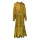 ALL SAINTS Maxi Dress Spitze gelb 36 NEU Pre-owned Designer Secondhand Luxurylove