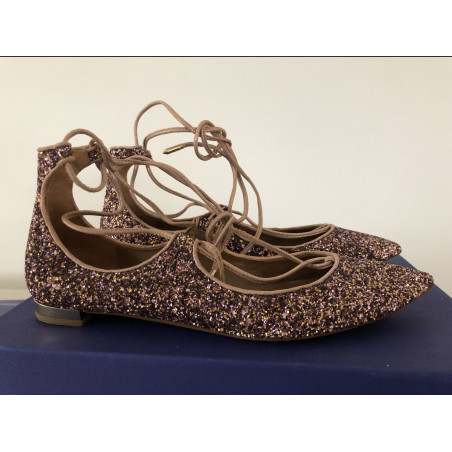 AQUAZZURA Christy Flats ballerinas - Pre-loved Designer Second Hand | LUXURYLOVE