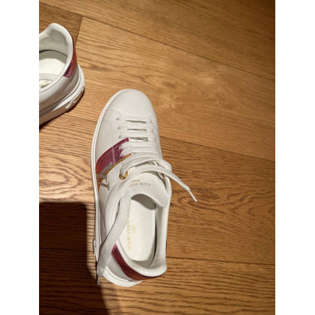 LOUIS VUITTON Sneaker Weiss Pink 39 Pre-owned Designer Secondhand Luxurylove. 