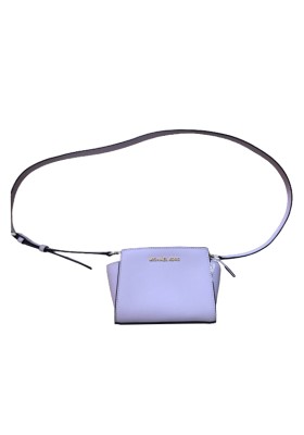 MICHAEL KORS Selma Crossbody Bag mini rosa Pre-owned Designer Secondhand Luxurylove