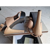 High heel platform sandal