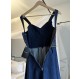 DOLCE & GABBANA Denim Kleid Jeans blau XS Pre-owned Designer Secondhand Luxurylove